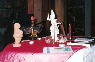 Another Imbolc Altar