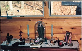 bedroom altar